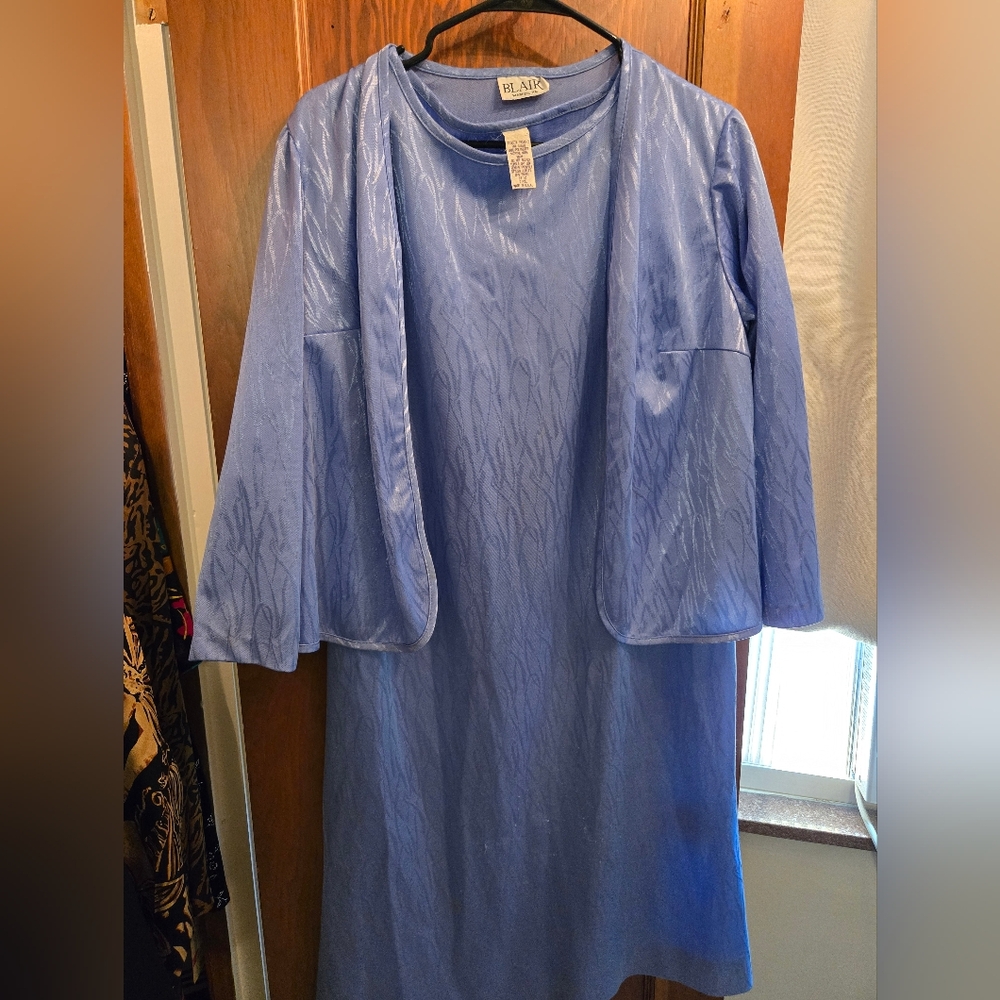 Blair Blue Dress with Jacket